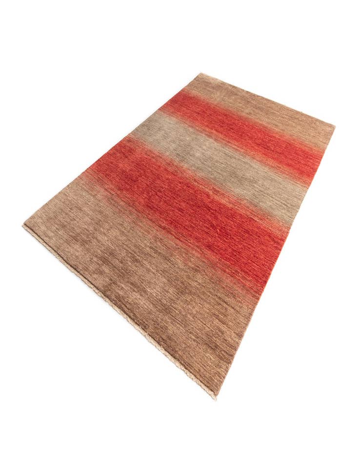 Detail image of  6' 6 x 10' 2 Tabiibaft Wool Rug