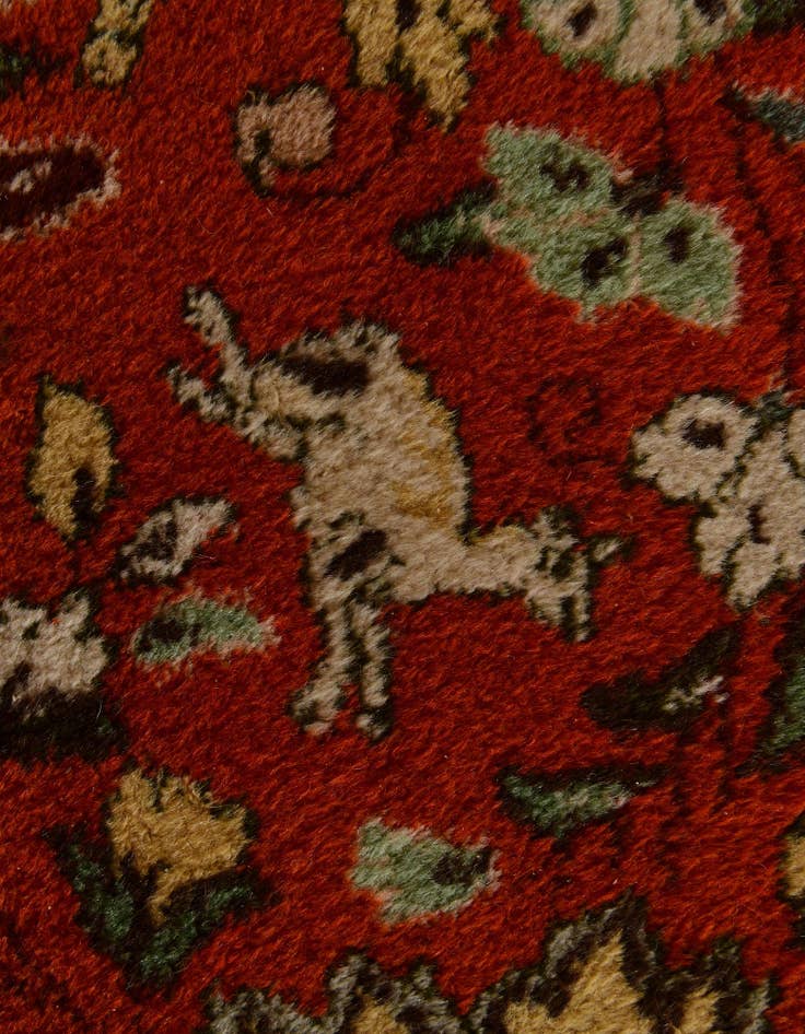 Detail image of 9' 10 x 14' 8 Hand Knotted Tabriz Hadji Jalili Persian Wool Rug