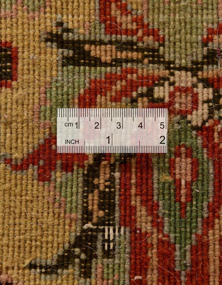 Detail image of 9' 10 x 14' 8 Hand Knotted Tabriz Hadji Jalili Persian Wool Rug