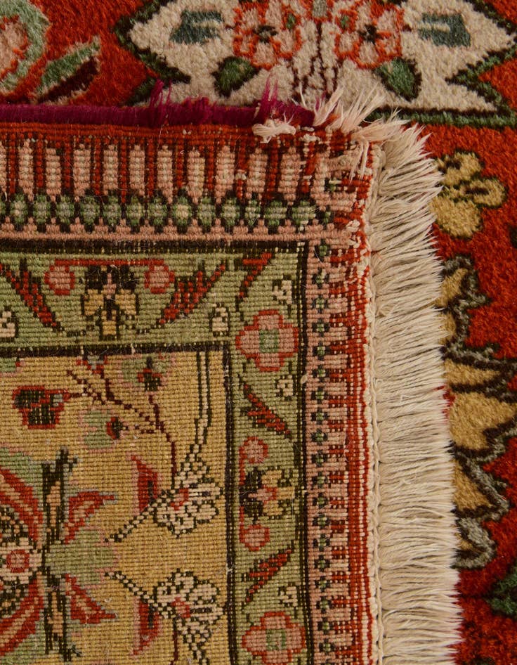 Detail image of 9' 10 x 14' 8 Hand Knotted Tabriz Hadji Jalili Persian Wool Rug