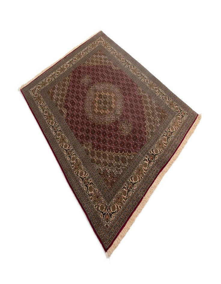 Detail image of  4' 10 x 6' Tabriz Mahi Rug