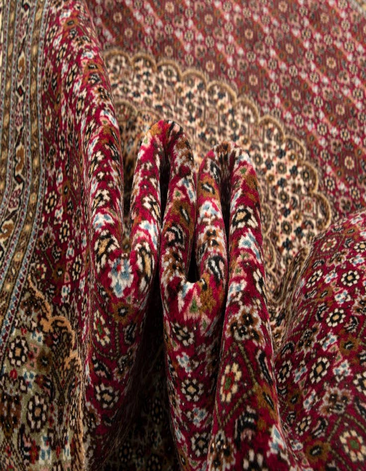 Detail image of  4' 10 x 6' Tabriz Mahi Rug