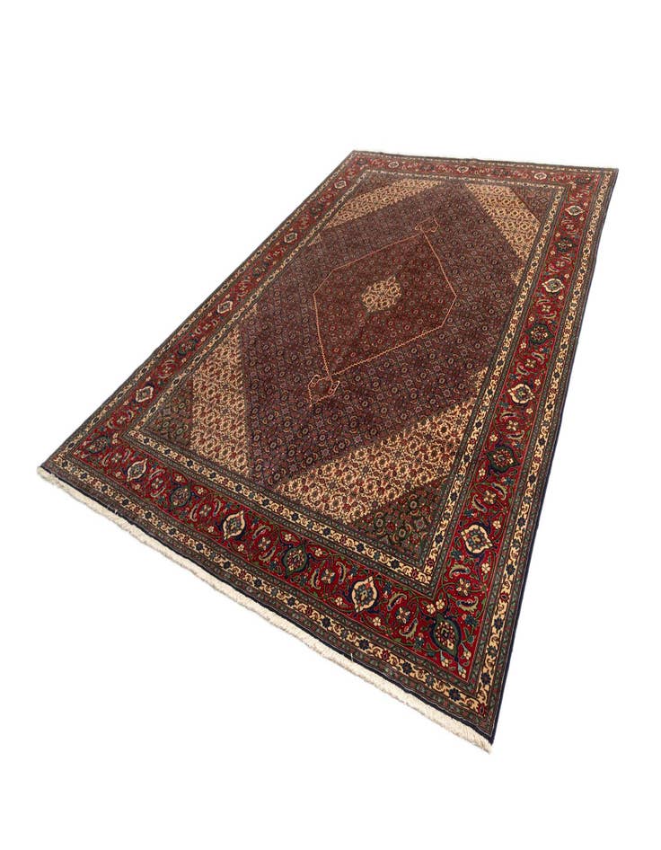 Detail image of  9' 10 x 13' 1 Tabriz Mahi Rug