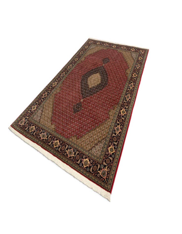 Detail image of  6' 7 x 10' Tabriz Mahi Rug