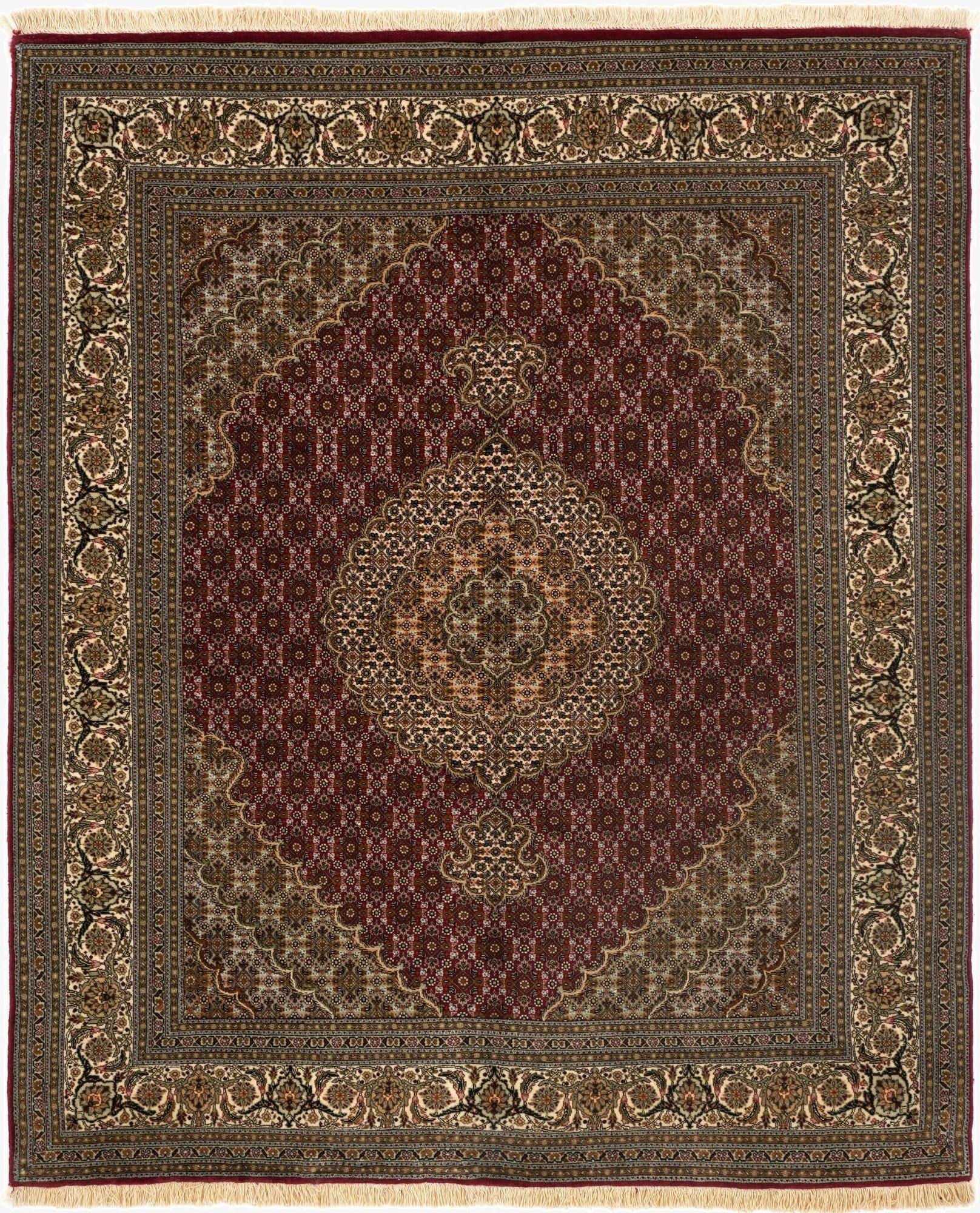  4' 10 x 6' Tabriz Mahi Rug