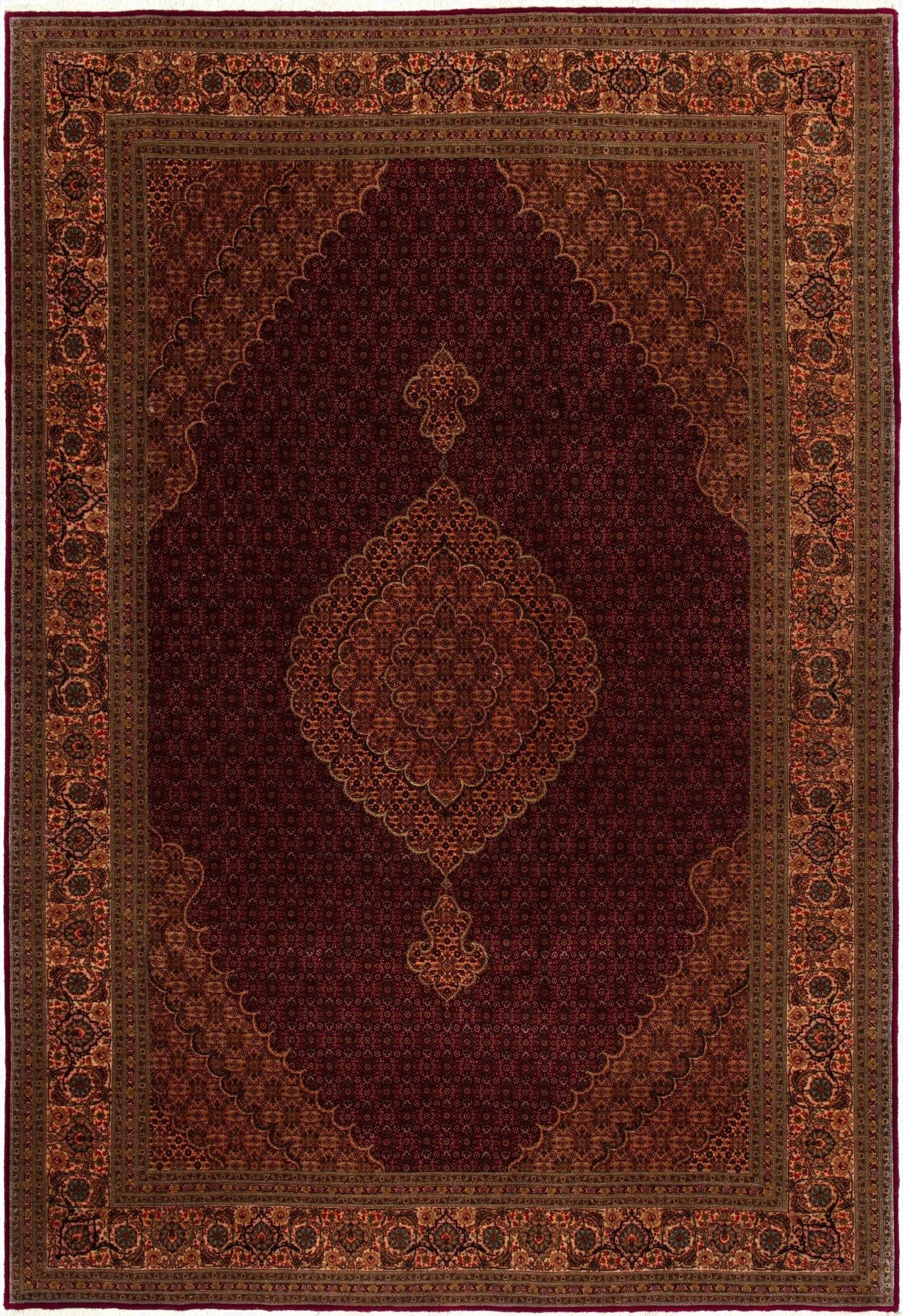  6' 8 x 9' 10 Tabriz Mahi Rug