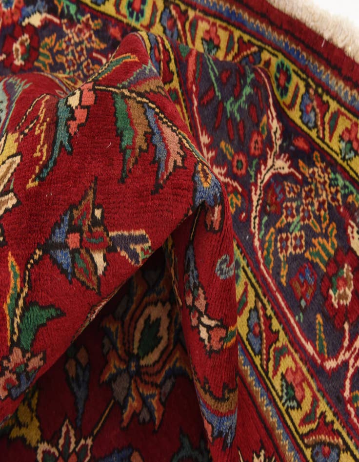 Detail image of  8' 4 x 11' 2  Hand Knotted Tabriz Persian Wool Rug