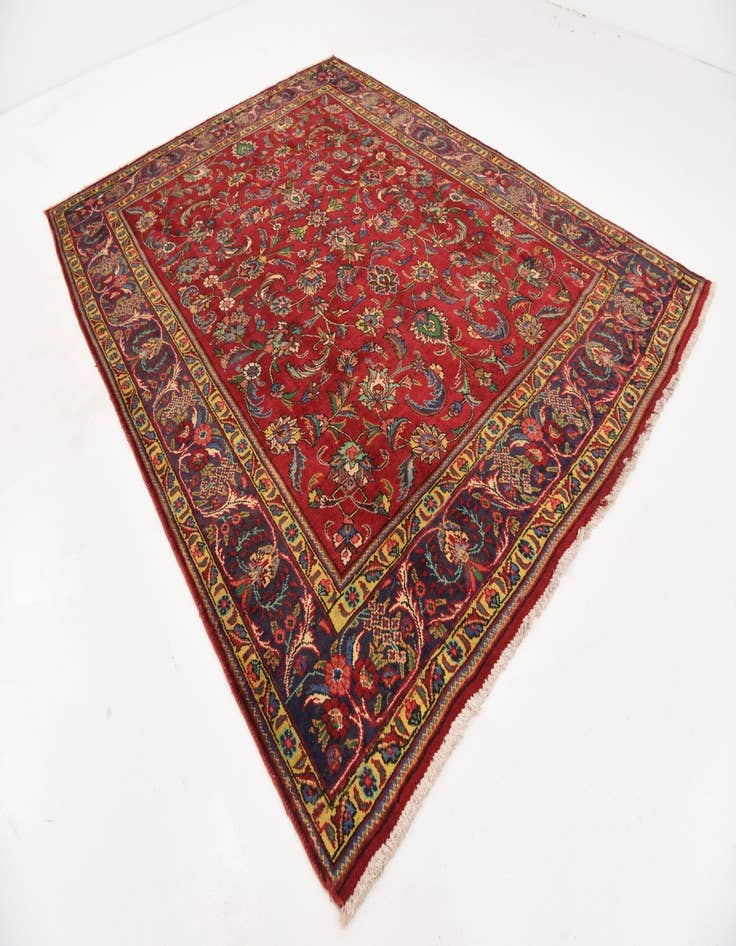 Detail image of  8' 4 x 11' 2  Hand Knotted Tabriz Persian Wool Rug