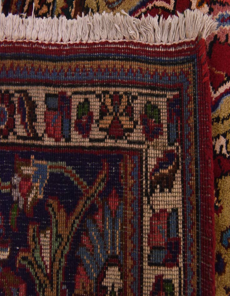 Detail image of  9' 10 x 13' 4  Hand Knotted Tabriz Persian Wool Rug