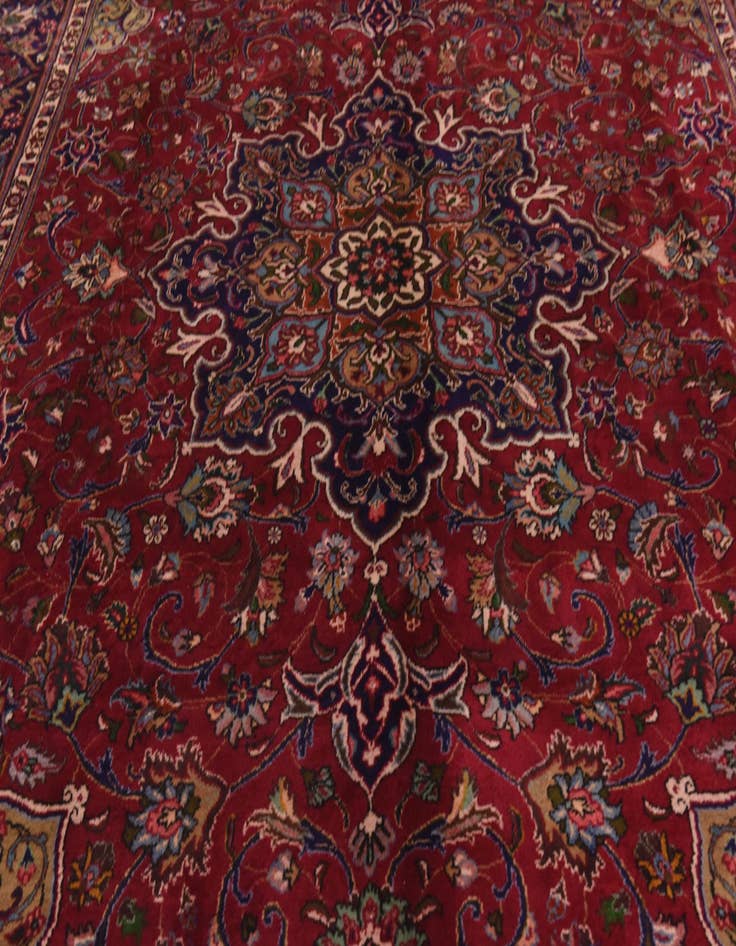 Detail image of  9' 10 x 13' 4  Hand Knotted Tabriz Persian Wool Rug