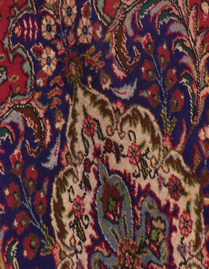 Detail image of  9' 10 x 13' 2  Hand Knotted Tabriz Persian Wool Rug