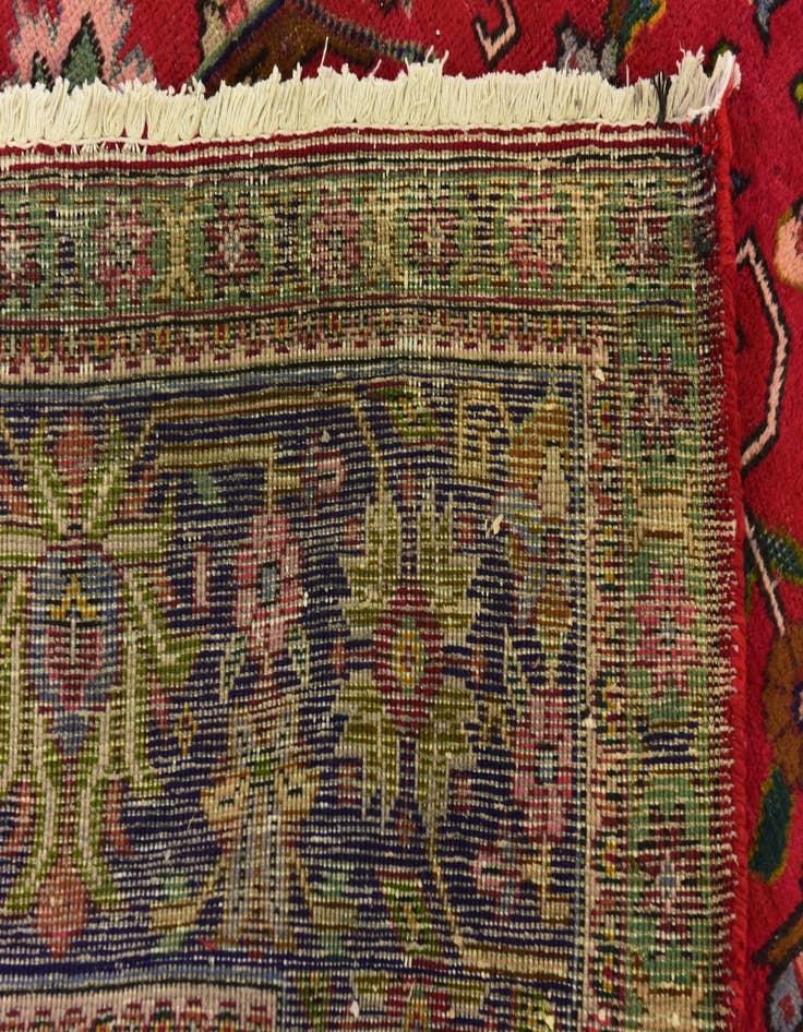 Detail image of  9' 8 x 12' 3  Hand Knotted Tabriz Persian Wool Rug