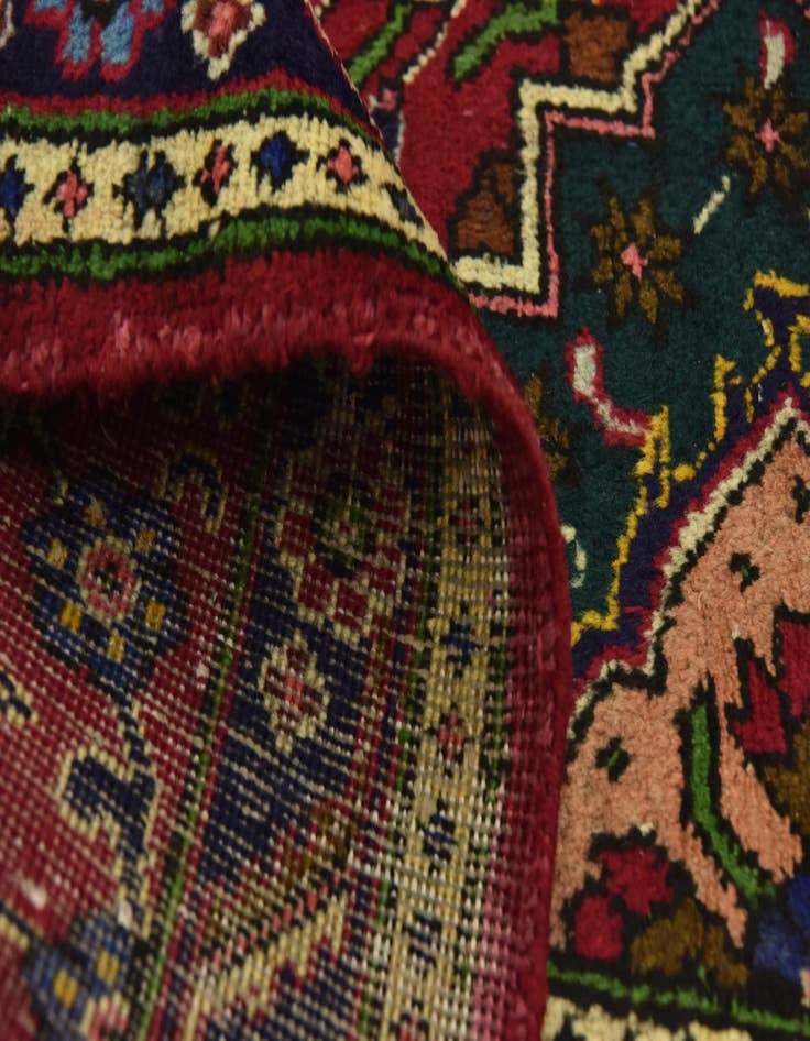 Detail image of  10' x 12' 10  Hand Knotted Tabriz Persian Wool Rug