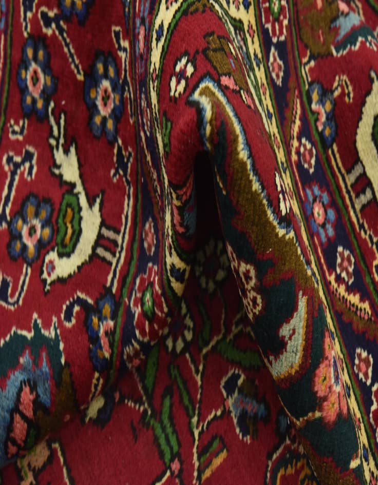 Detail image of  10' x 12' 10  Hand Knotted Tabriz Persian Wool Rug