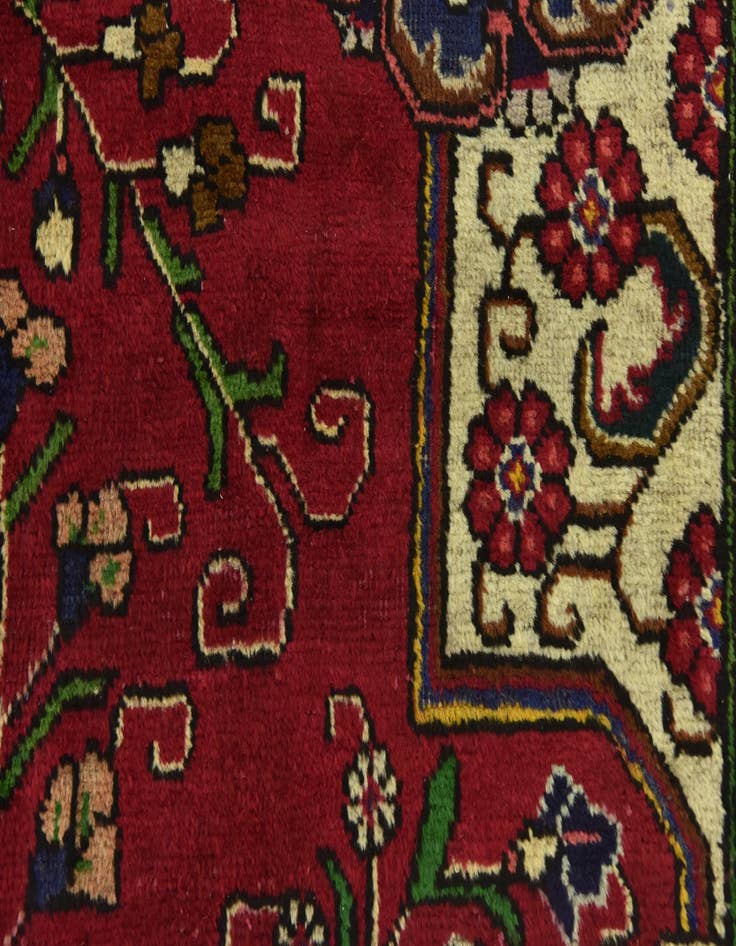 Detail image of  10' x 12' 10  Hand Knotted Tabriz Persian Wool Rug