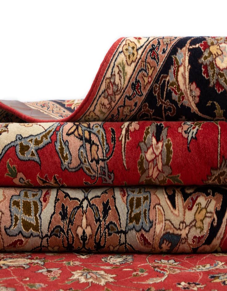 Detail image of  6' 7 x 10' Tabriz Rug