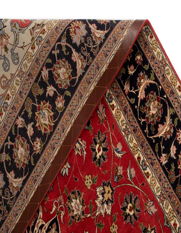 Detail image of  6' 7 x 10' Tabriz Rug