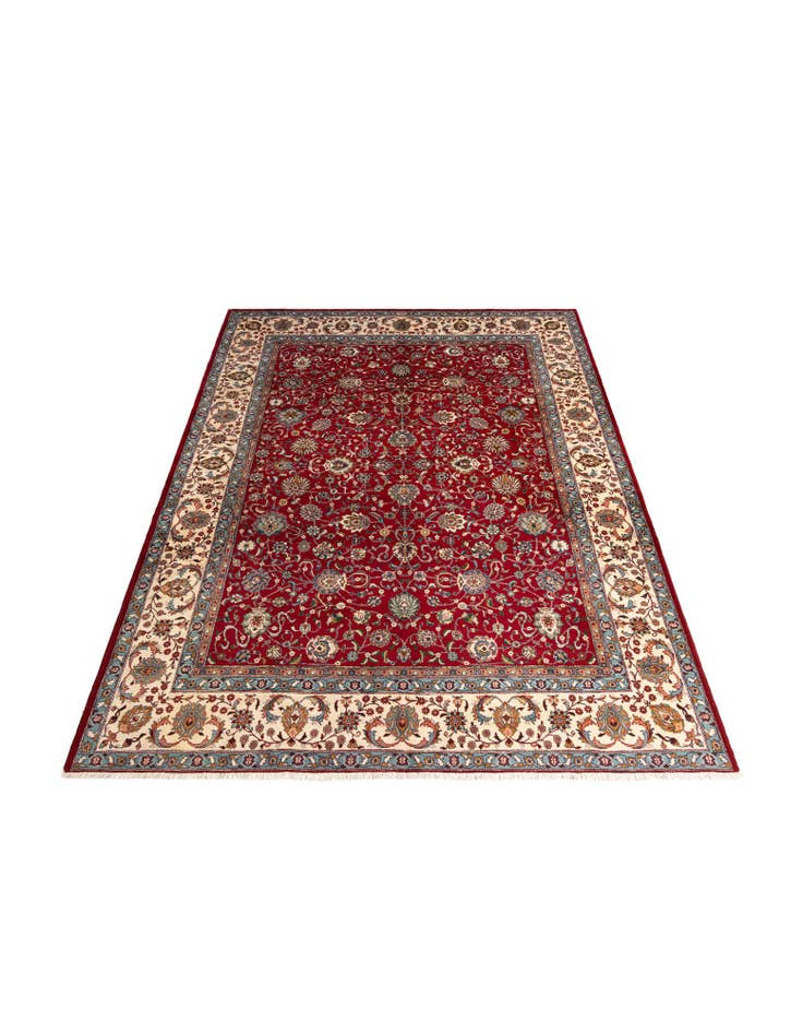 Detail image of  9' 2 x 12' 3  Hand Knotted Tabriz Wool Rug