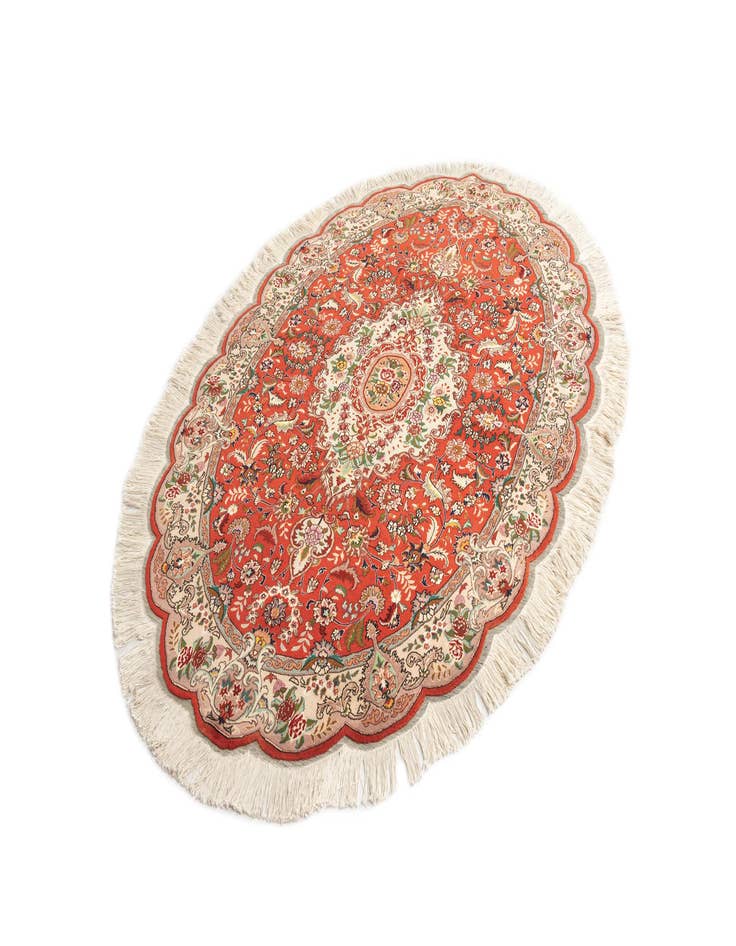 Detail image of  4' 3 x 6' 7 Tabriz Rug