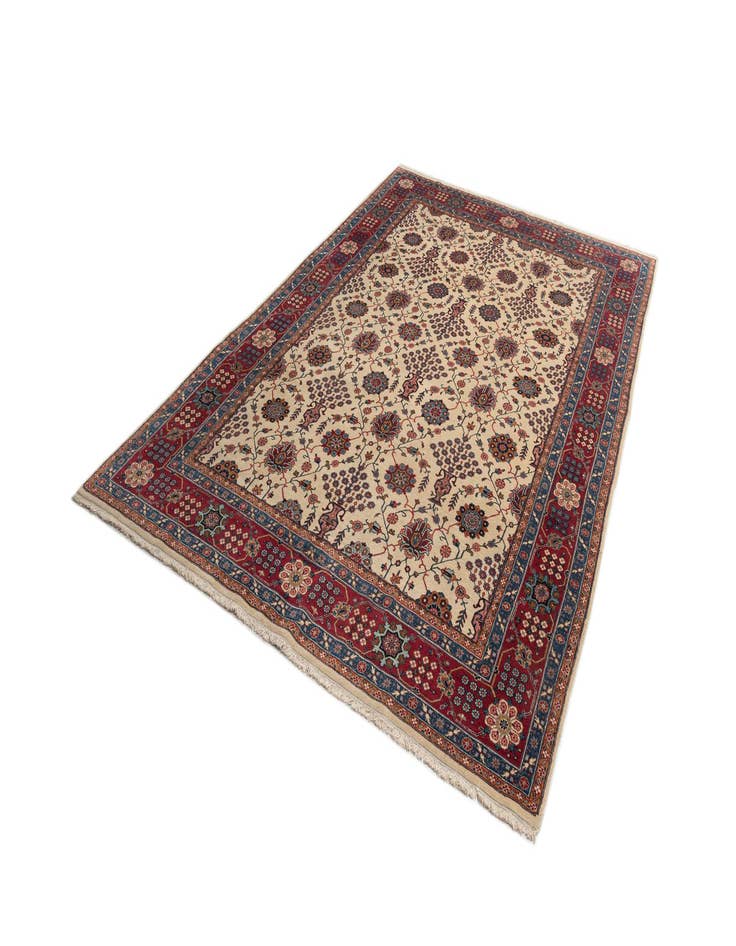 Detail image of  7' 11 x 11' 2 Tabriz Wool Rug