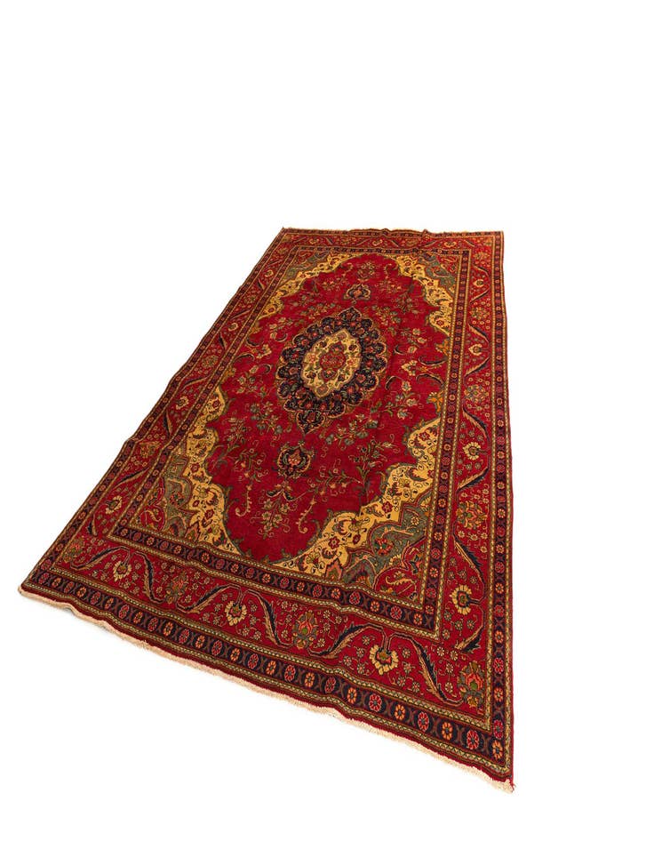 Detail image of  9' 7 x 13' 5 Tabriz Rug