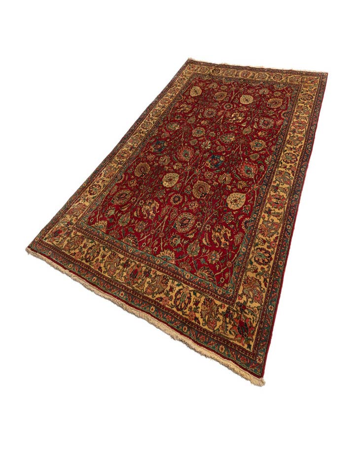 Detail image of  7' 8 x 10' 10 Tabriz Wool Rug