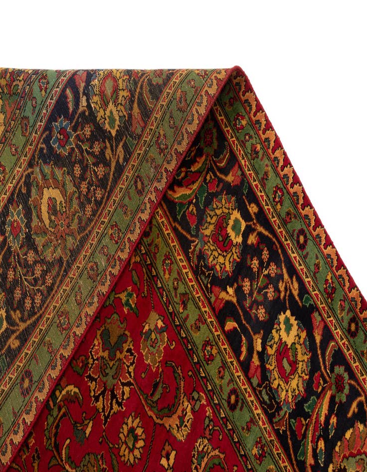 Detail image of  9' 10 x 12' 7 Tabriz Wool Rug