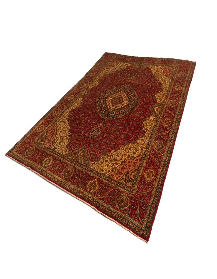 Detail image of  10' x 13' 3 Tabriz Wool Rug