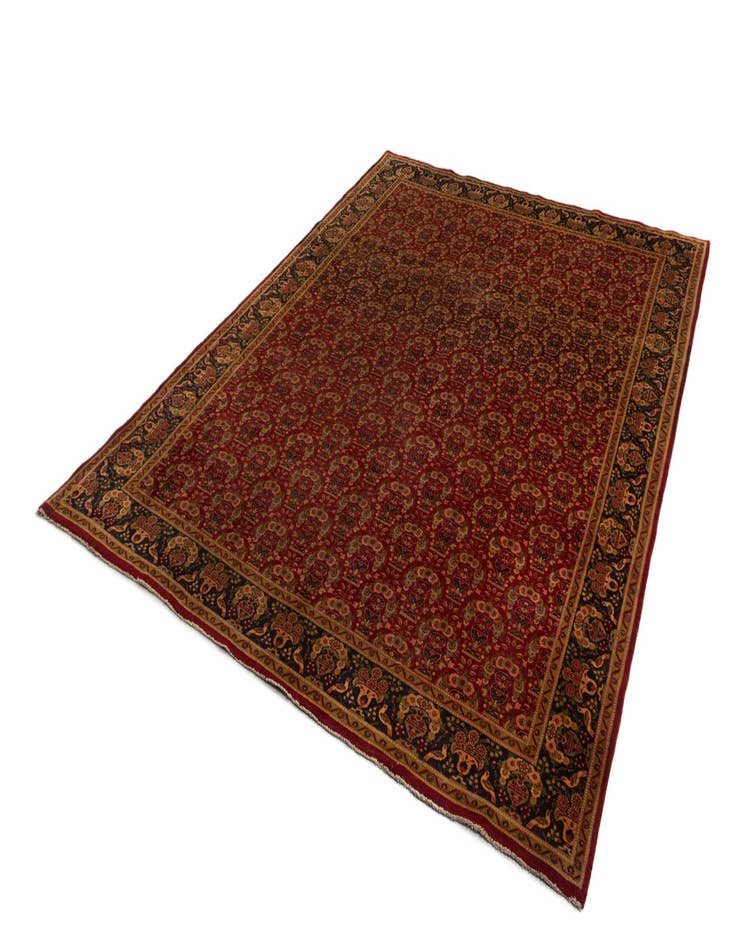 Detail image of  9' 5 x 12' 10 Tabriz Wool Rug