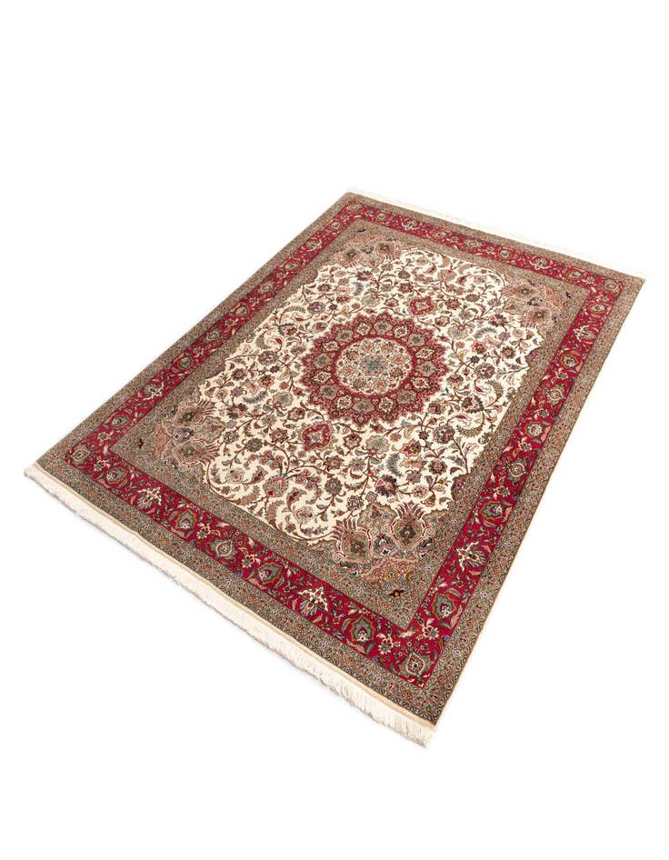 Detail image of  6' 8 x 8' 4 Tabriz Rug