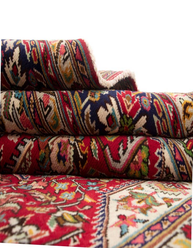 Detail image of  6' 6 x 9' 6 Tabriz Wool Rug