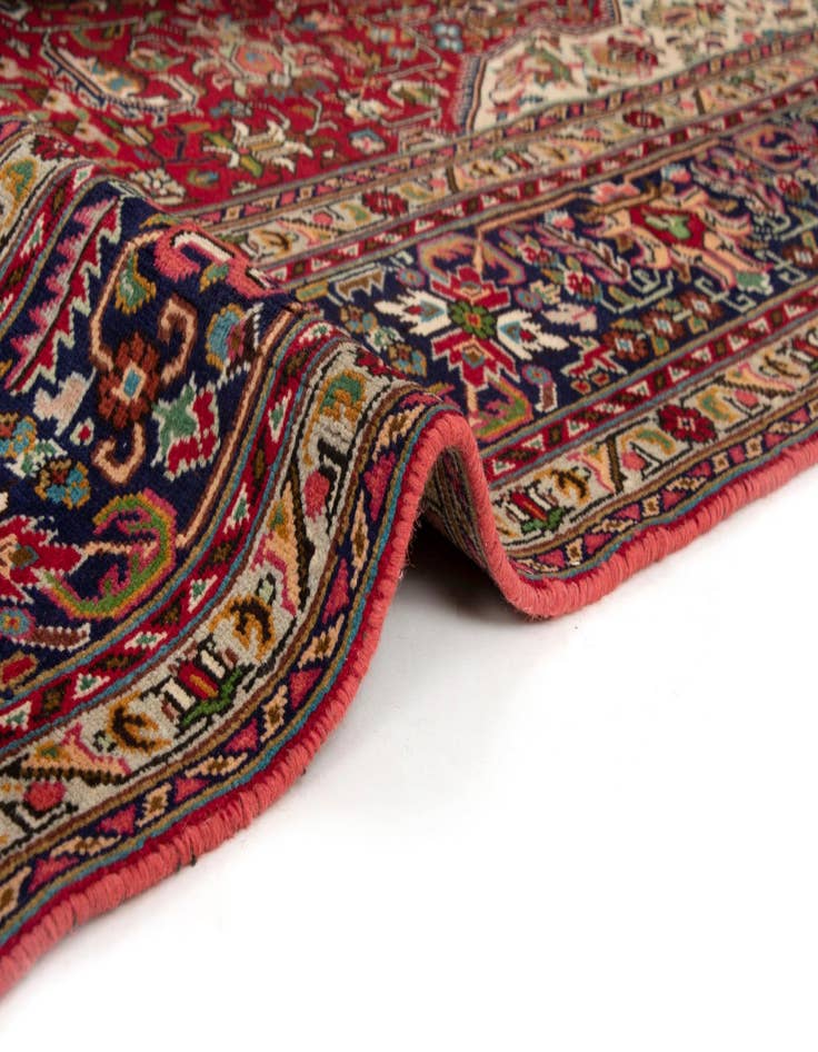 Detail image of  6' 6 x 9' 6 Tabriz Wool Rug