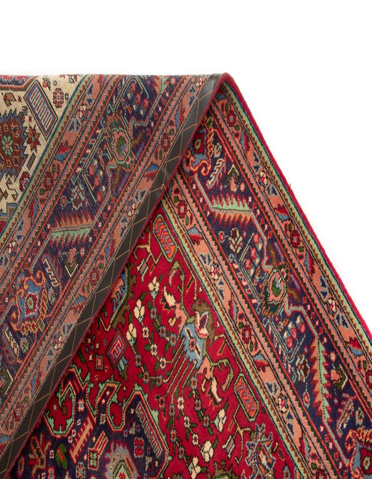 Detail image of  6' 9 x 9' 11  Hand Knotted Tabriz Persian Wool Rug