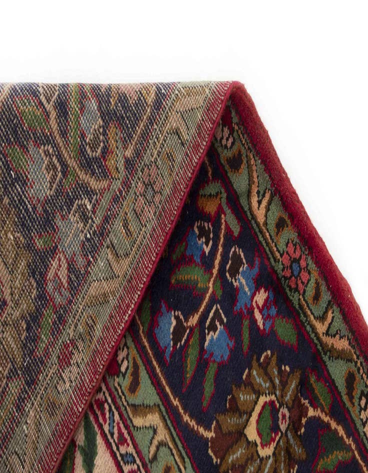 Detail image of  9' 9 x 12' 6  Hand Knotted Tabriz Persian Wool Rug