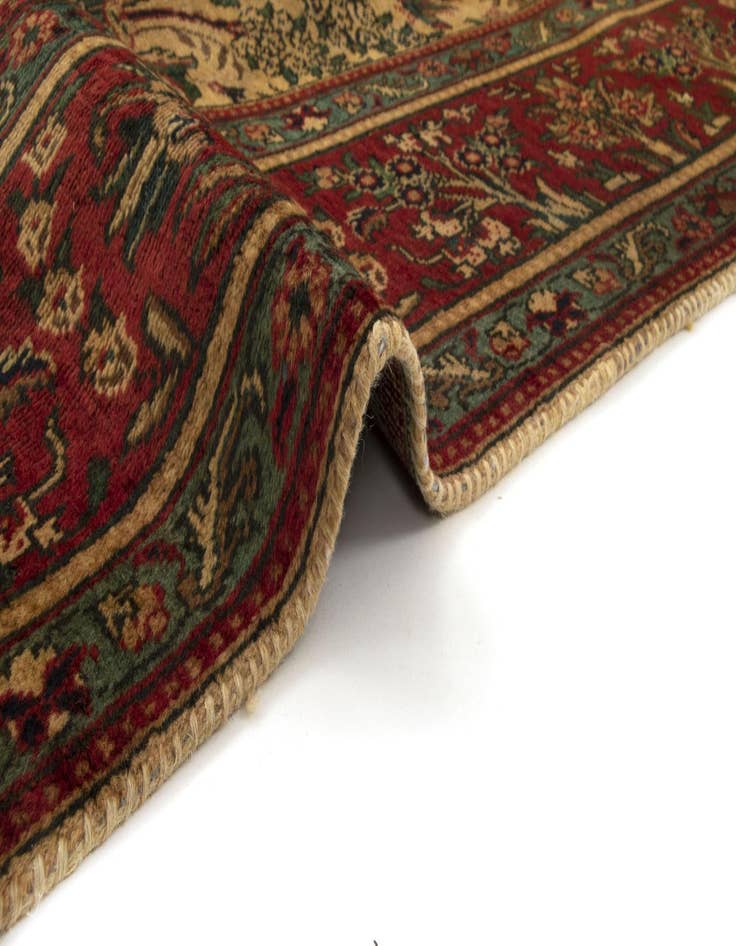 Detail image of  9' 8 x 12' 7  Hand Knotted Tabriz Persian Wool Rug