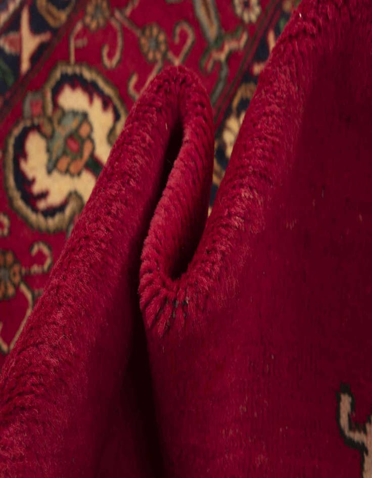 Detail image of  9' 6 x 15' 3  Hand Knotted Tabriz Persian Wool Rug