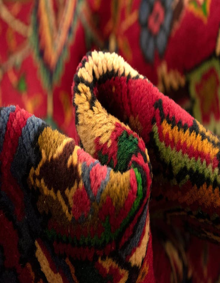 Detail image of  9' 4 x 12' 6 Tabriz Wool Rug