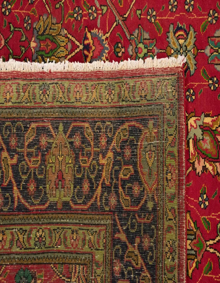 Detail image of  9' 4 x 12' 6 Tabriz Wool Rug
