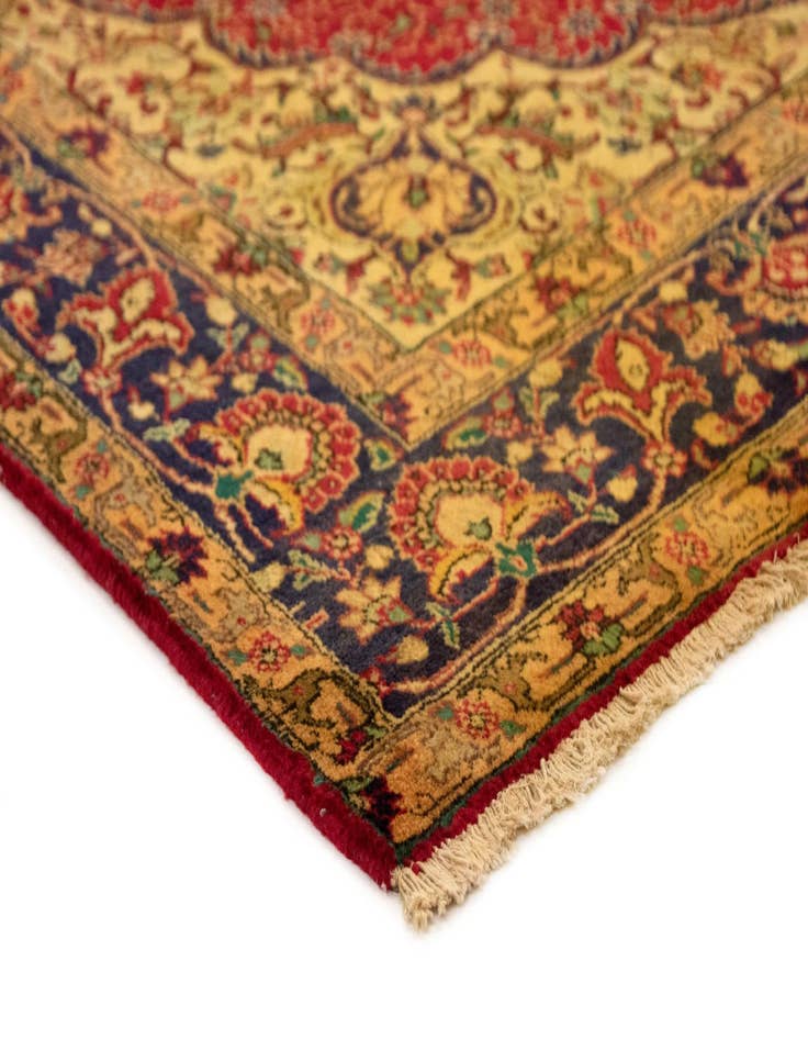 Detail image of  6' 6 x 10'  Hand Knotted Tabriz Persian Wool Rug