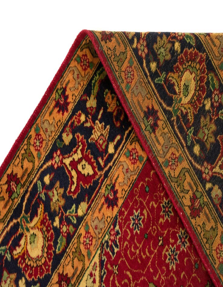 Detail image of  6' 6 x 10'  Hand Knotted Tabriz Persian Wool Rug