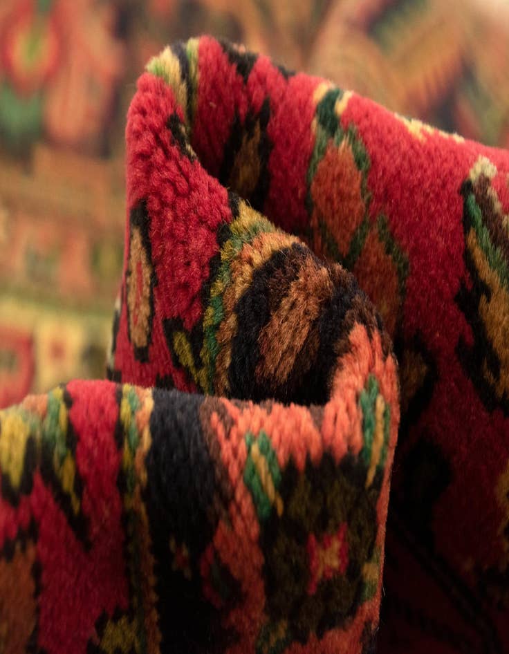 Detail image of  6' 7 x 9' 5  Hand Knotted Tabriz Persian Wool Rug