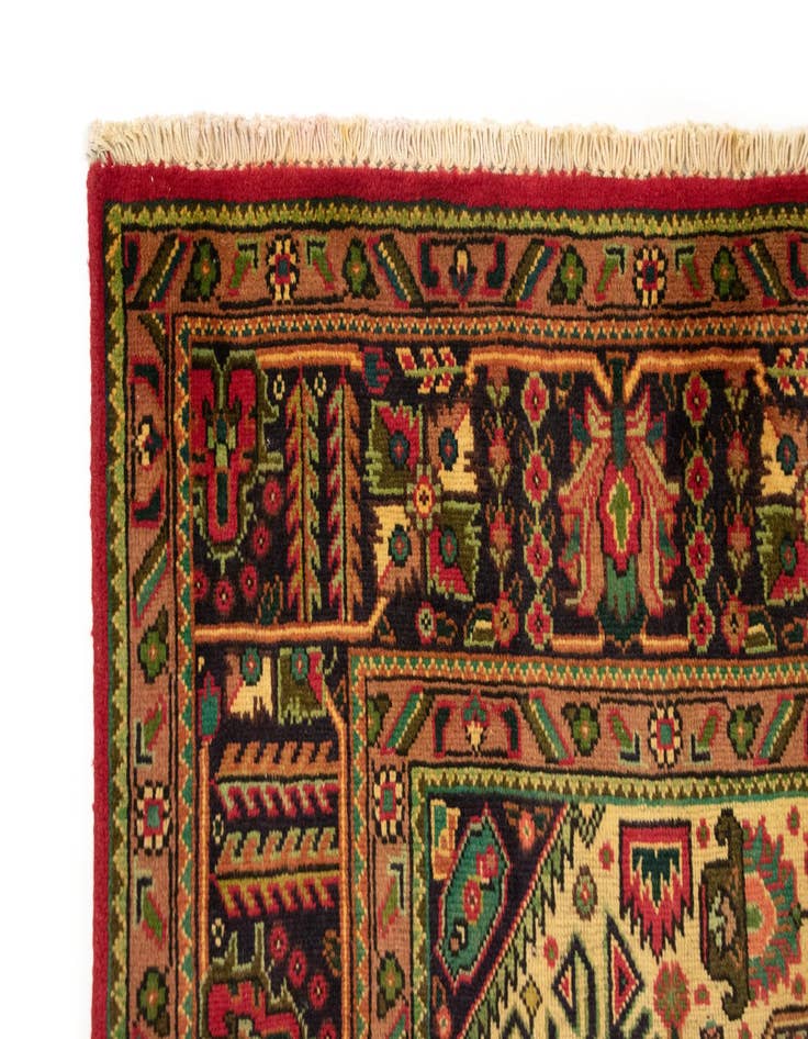 Detail image of  6' 7 x 9' 5  Hand Knotted Tabriz Persian Wool Rug