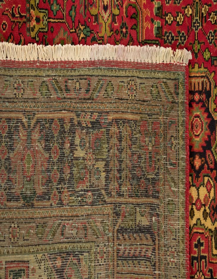 Detail image of  6' 7 x 9' 5  Hand Knotted Tabriz Persian Wool Rug