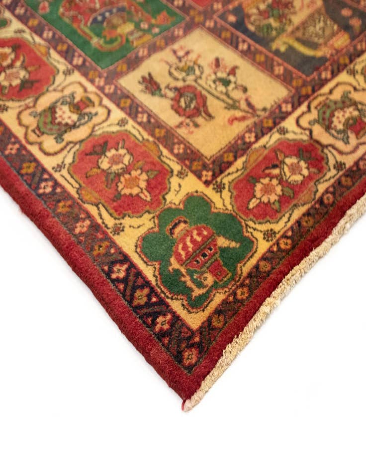 Detail image of  7' 3 x 9' 9  Hand Knotted Tabriz Persian Wool Rug