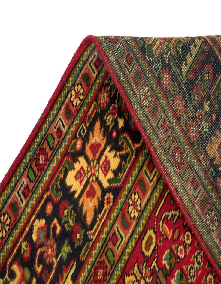 Detail image of  6' 6 x 9' 10  Hand Knotted Tabriz Persian Wool Rug