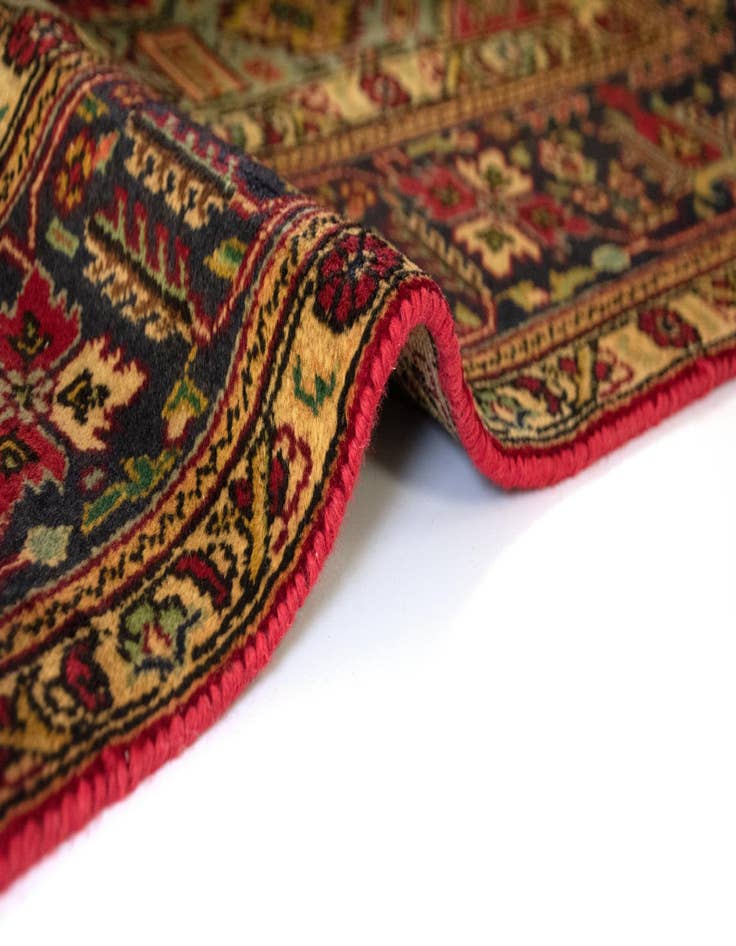 Detail image of  6' 7 x 9' 8  Hand Knotted Tabriz Persian Wool Rug