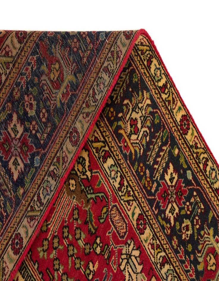 Detail image of  6' 7 x 9' 8  Hand Knotted Tabriz Persian Wool Rug