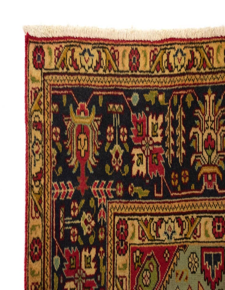 Detail image of  6' 7 x 9' 8  Hand Knotted Tabriz Persian Wool Rug