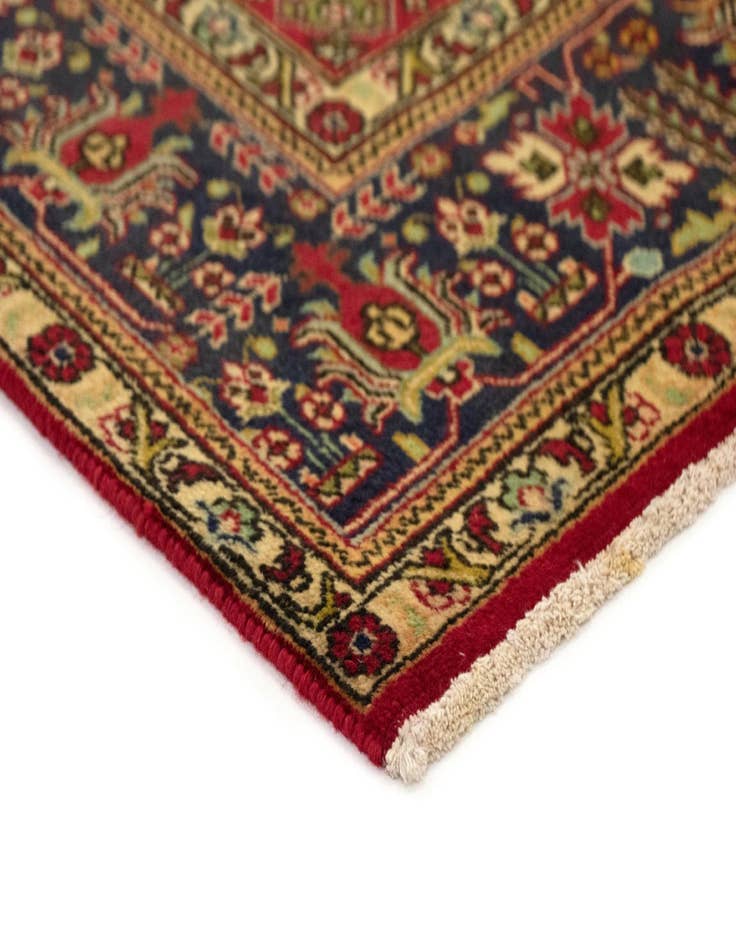 Detail image of  6' 7 x 9' 8  Hand Knotted Tabriz Persian Wool Rug