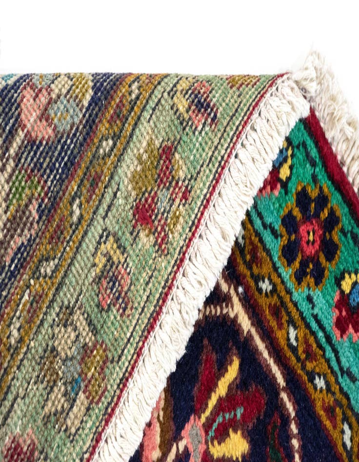 Detail image of  9' 9 x 13' 1  Hand Knotted Tabriz Persian Wool Rug